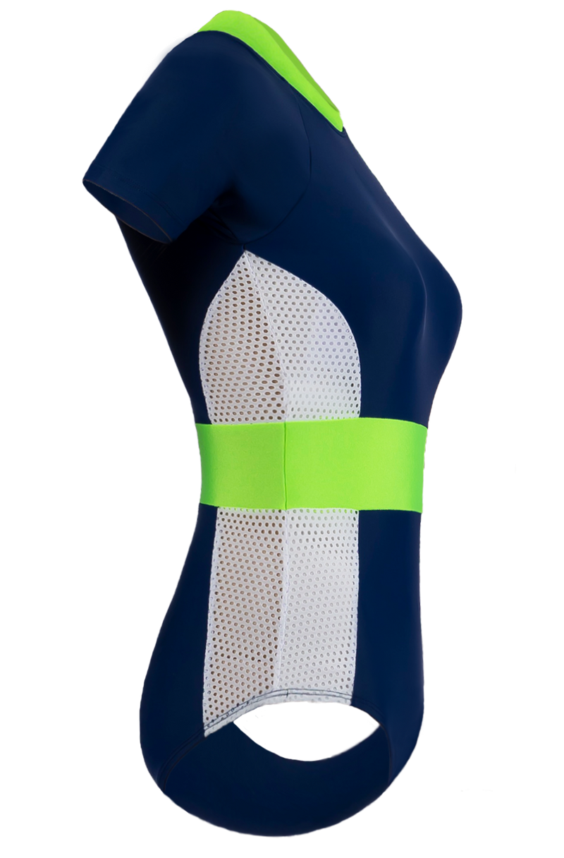 Short Sleeve Tricolor Rashguard