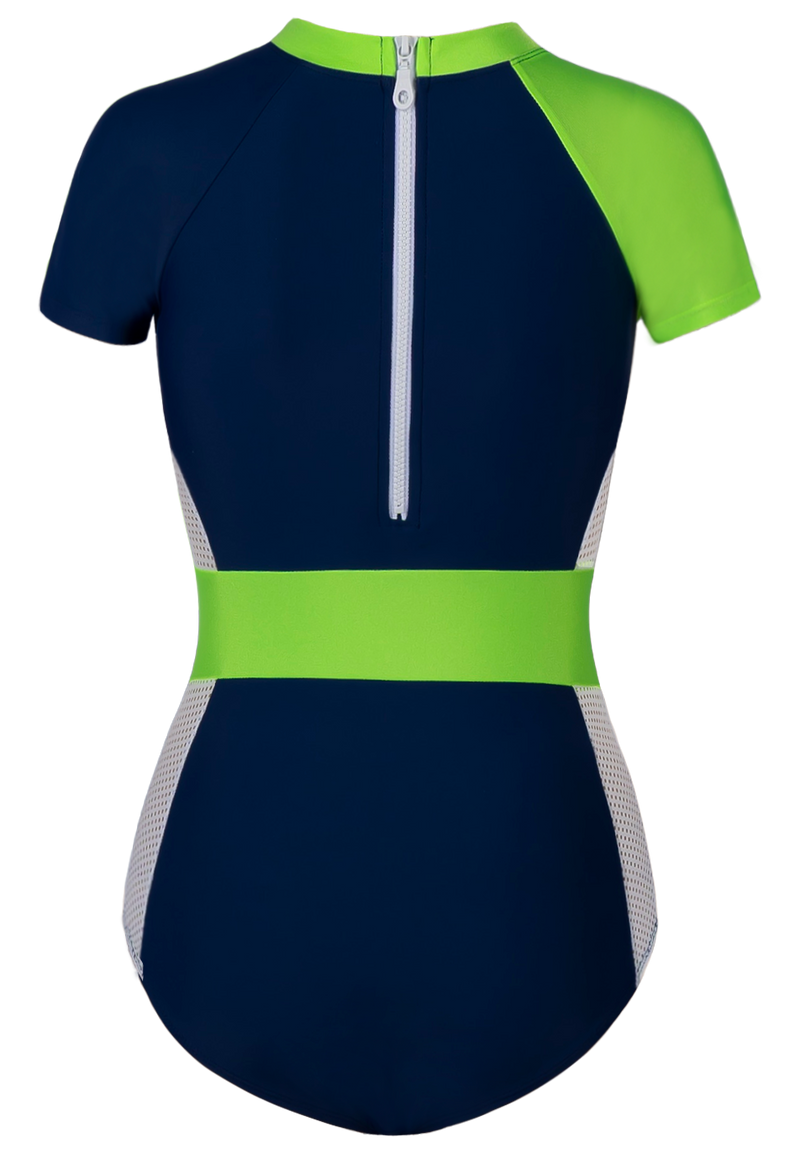 Short Sleeve Tricolor Rashguard